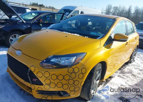 2013 Ford Focus St from USA, damaged, VIN 1FADP3L96DL170494